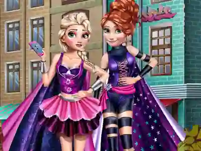 Cluiche Superhero Spring Princess Dress Up ar líne