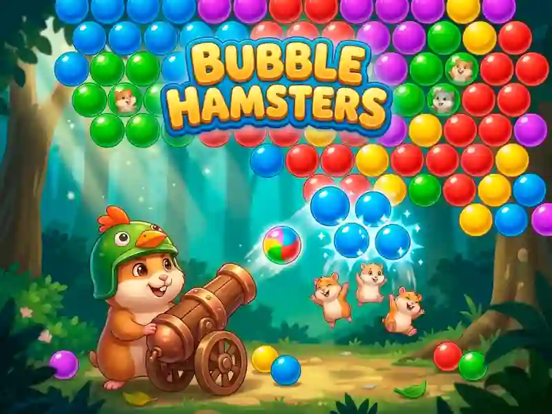 Cluiche Bubble Hamsters ar líne