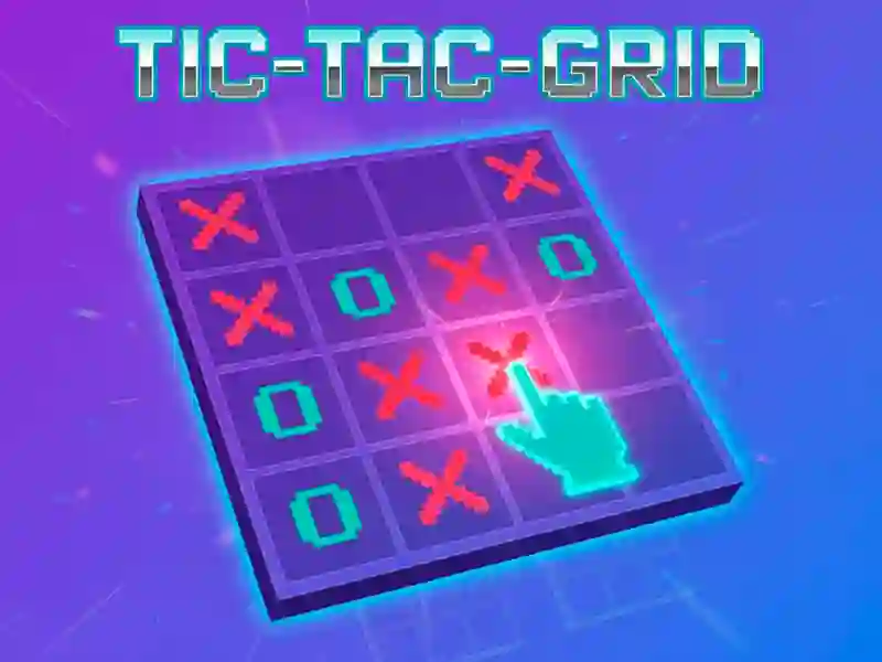 Cluiche Tic-Tac-Grid ar líne