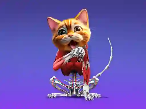 Cluiche Idle Animal Anatomy ar líne
