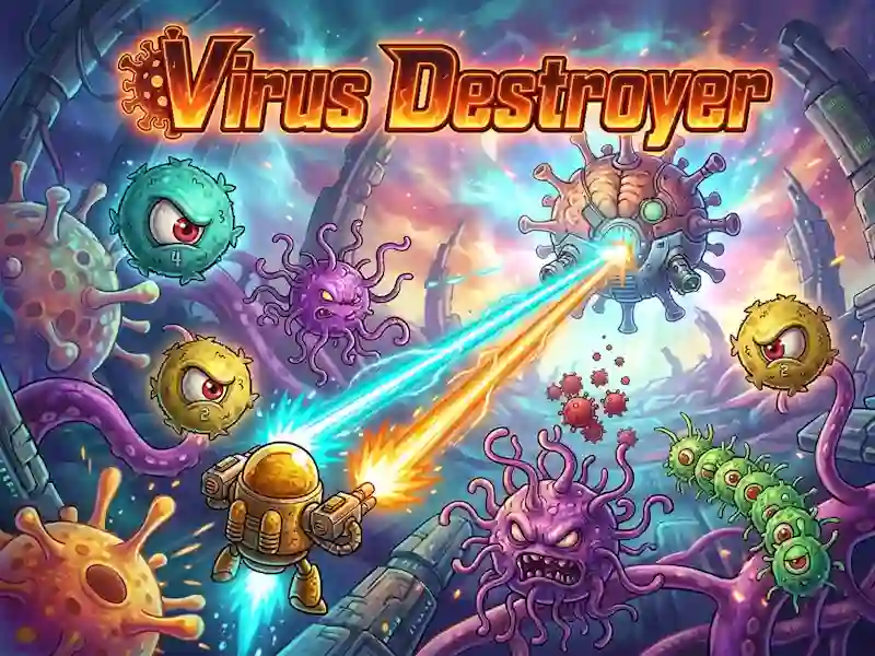 Cluiche Virus Destroyer ar líne