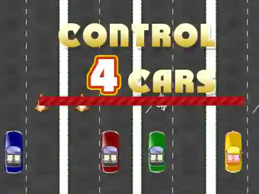 Cluiche Control 4 Cars ar líne