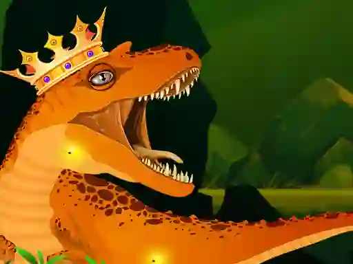Cluiche The Dino King ar líne