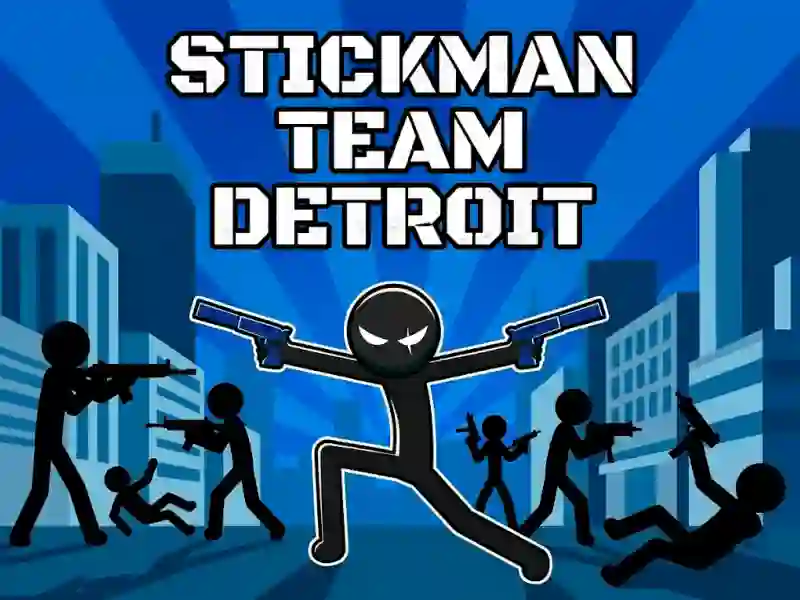 Cluiche Stickman Team Detroit ar líne