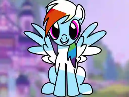 Cluiche My Little Pony Coloring Book ar líne