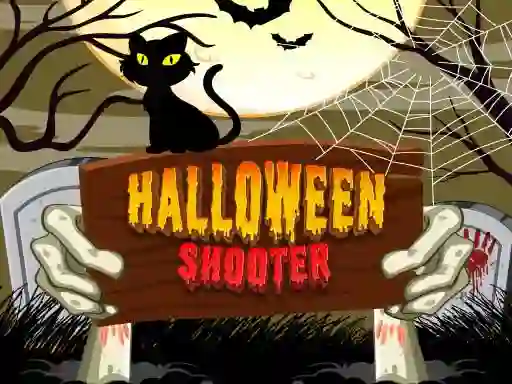 Cluiche Halloween Shooter ar líne