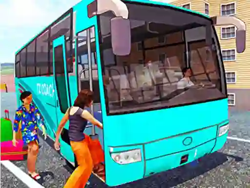 Cluiche Off Road bus Transport Driver: Tourist Coach Sim ar líne