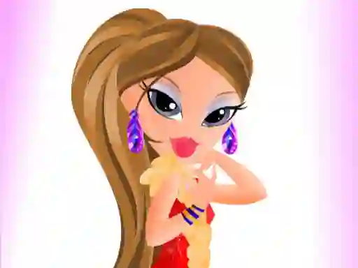 Cluiche Sweet Bratz Dressup ar líne