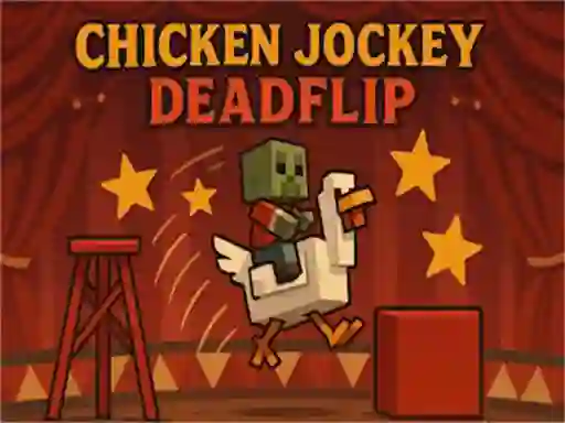 Cluiche Chicken Jockey Deadflip ar líne