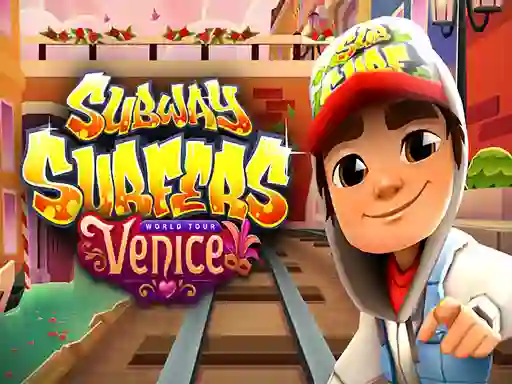 Cluiche My World Tour Subway Surfers Venice ar líne