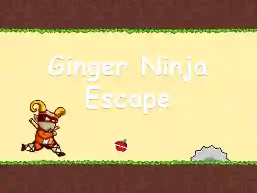 Cluiche Ginger Ninja Escape ar líne