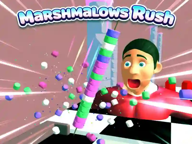 Cluiche Marshmallow Rush ar líne