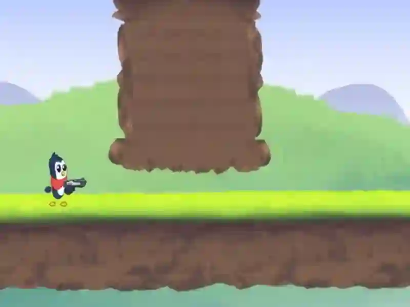 Cluiche Penguin Strike ar líne