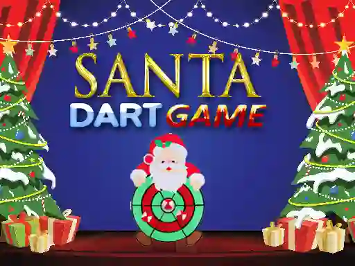 Cluiche Santa Dart Game ar líne