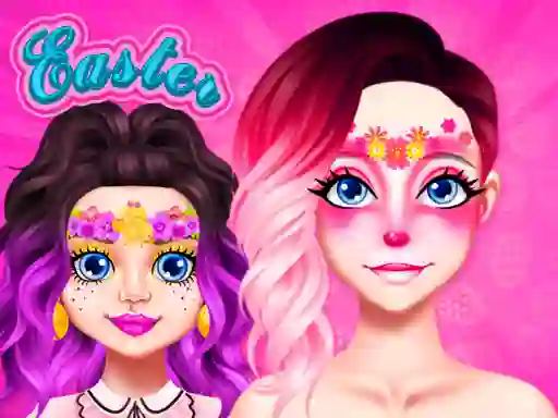 Cluiche Easter Funny Makeup ar líne