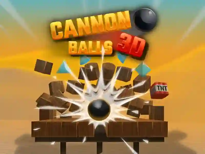 Cluiche Cannon Balls 3D ar líne