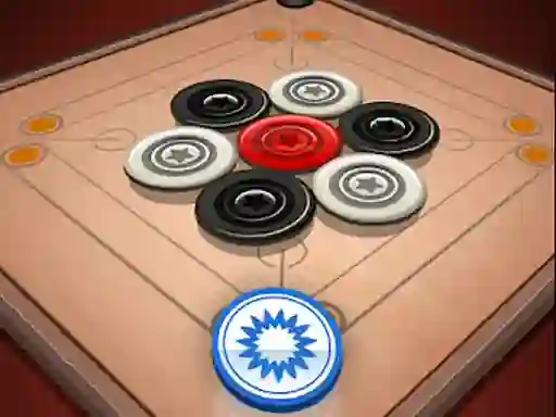 Cluiche Carrom 2 Player ar líne