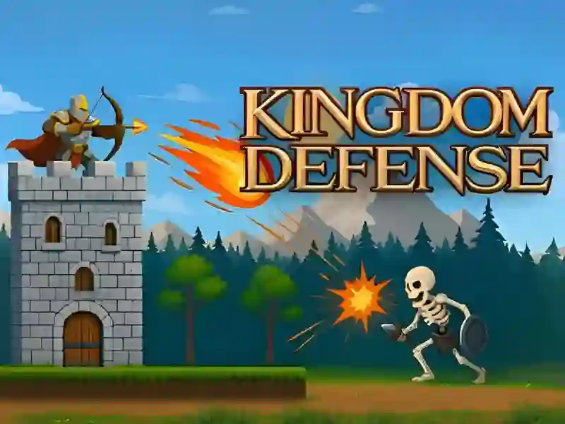 Cluiche Defense of the kingdom ar líne