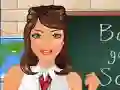 Cluiche Barbie goes to School Makeover ar líne