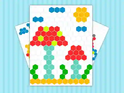 Cluiche Mosaic Puzzle Art ar líne