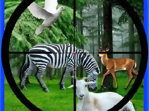 Cluiche Real Jungle Animals Hunting ar líne