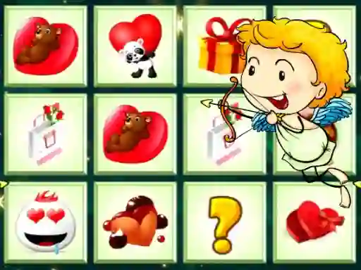 Cluiche Valentines Cards Match ar líne