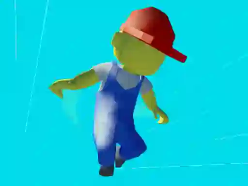 Cluiche Parkour Run 3d.io ar líne