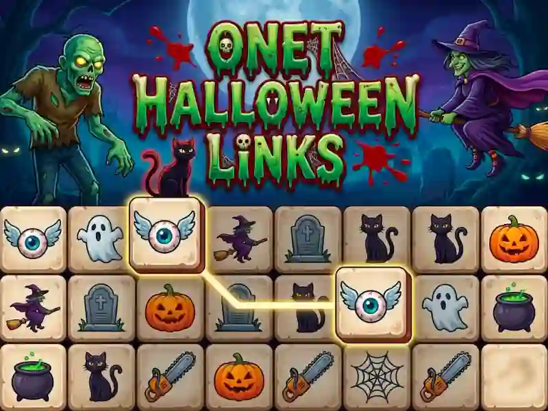 Cluiche ONet Halloween Links ar líne