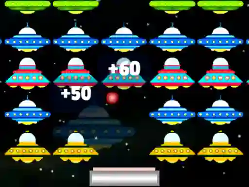 Cluiche UFO arkanoid deluxe ar líne