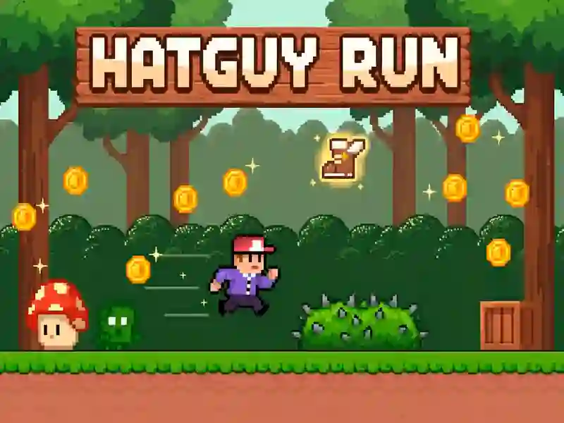 Cluiche Hatguy Run ar líne
