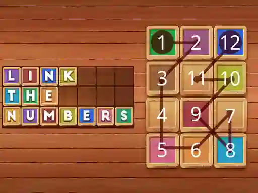 Cluiche Link The Numbers ar líne