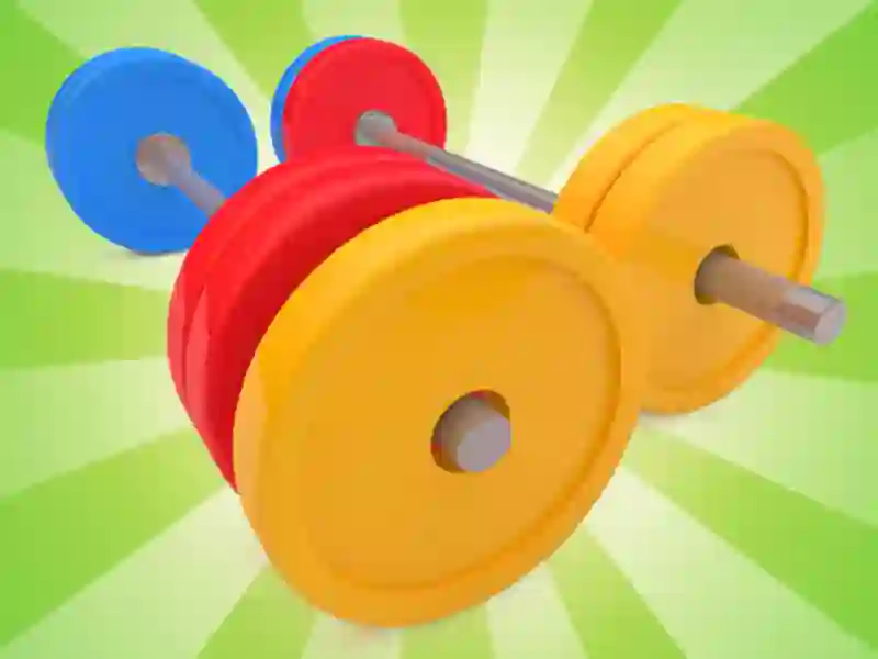 Cluiche Barbell Sort Puzzle ar líne