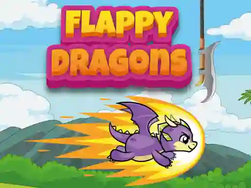 Cluiche Flappy Dragons ar líne