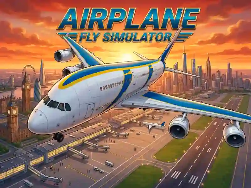 Cluiche Airplane Fly Simulator ar líne