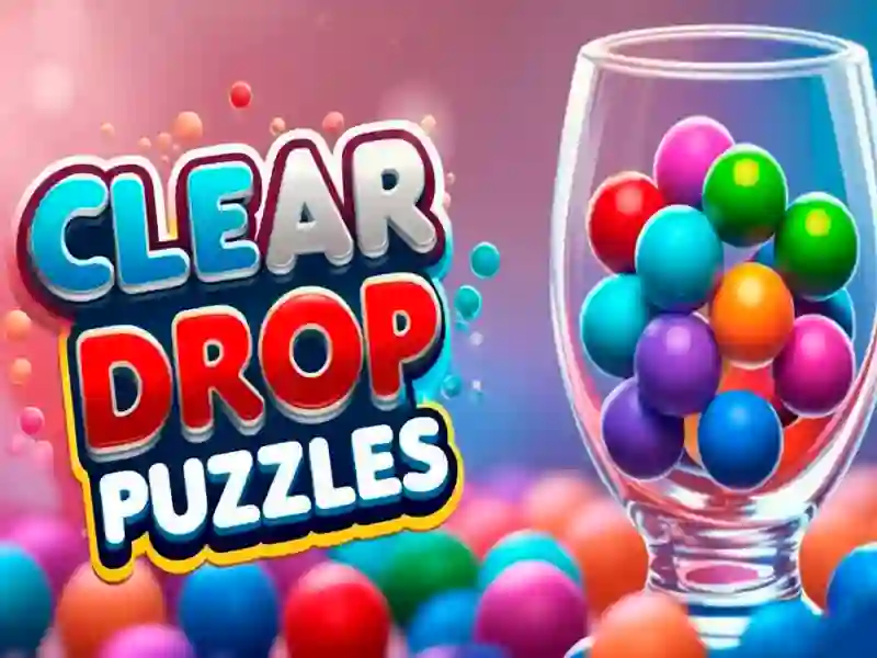 Cluiche Clear Drop Puzzles ar líne