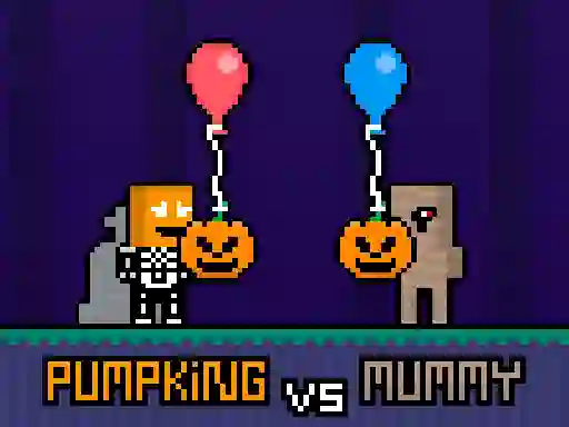 Cluiche Pumpking vs Mummy ar líne