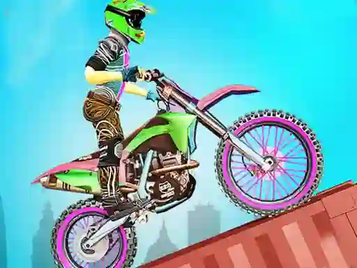 Cluiche Bike Stunt Racing 3d ar líne