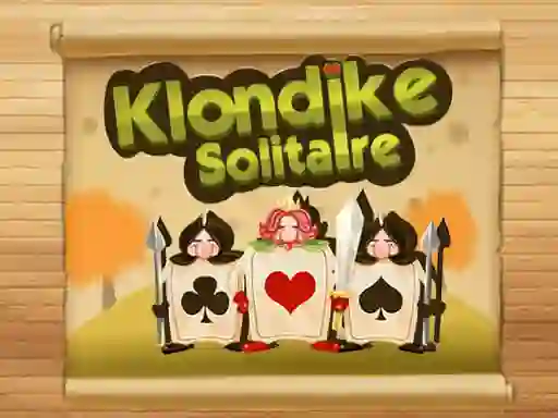 Cluiche Klondike Solitaire ar líne