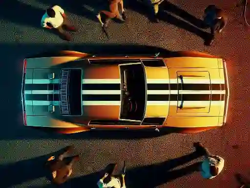Cluiche GTA Car Rush ar líne