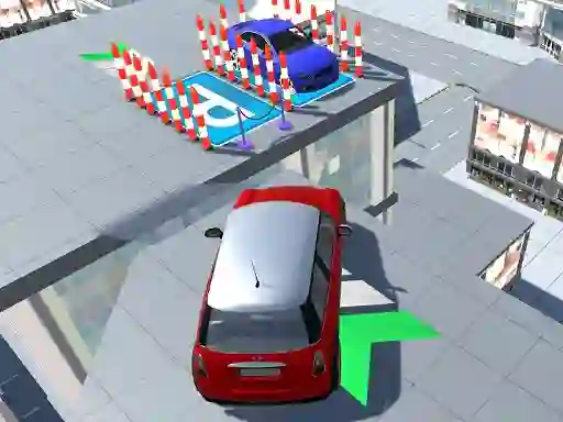 Cluiche Xtreme Sky Car Parking ar líne