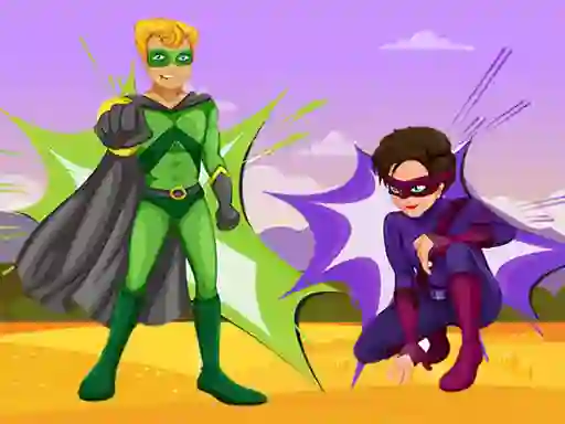 Cluiche Superheroes Jigsaw ar líne