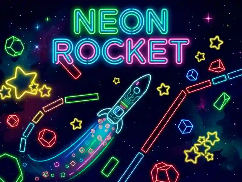 Cluiche Neon Rocket ar líne