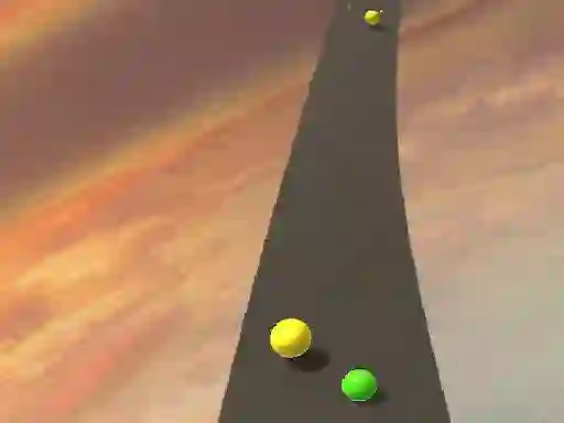 Cluiche Sky Ball Race ar líne