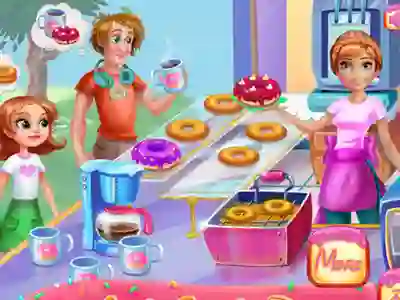 Cluiche Annie Cooking Donuts ar líne