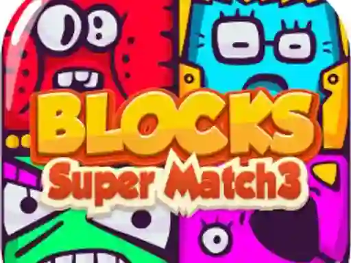 Cluiche Blocks Super Match3 ar líne