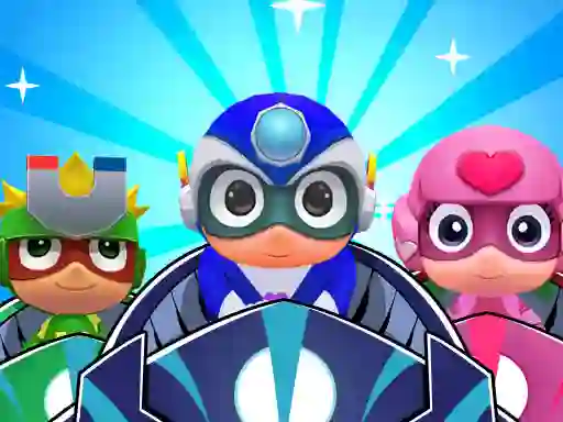 Cluiche Masks Heroes Racing Kid ar líne