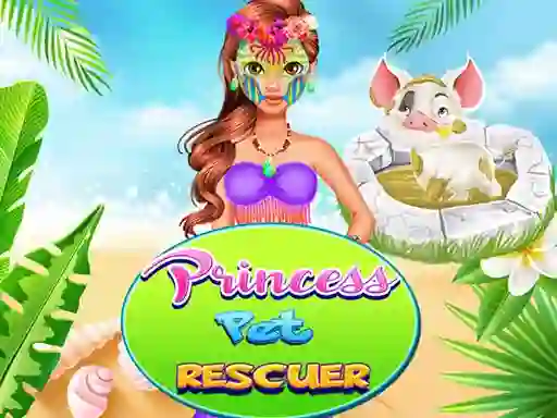 Cluiche Princess Pet Rescuer ar líne