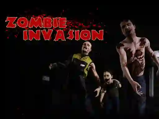 Cluiche Zombie Invasion ar líne