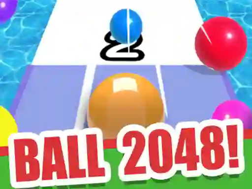 Cluiche Ball 2048 ar líne
