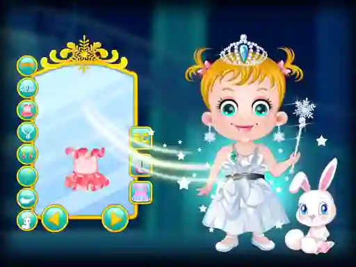 Cluiche Baby Hazel Ice Princess Dressup ar líne